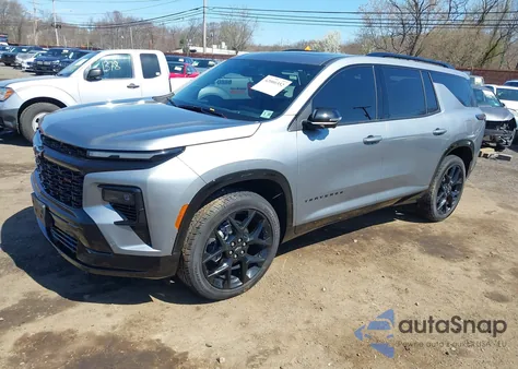 2025 Chevrolet Traverse Awd Rs z USA, uszkodzony, nr VIN 1GNEVLRS5SJ170372